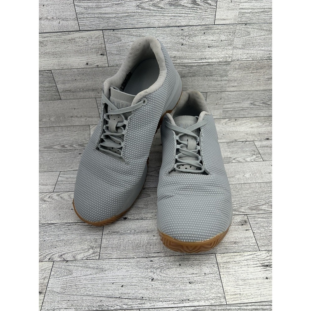 Nobull Shoes Mens Size 7 Womens 8.5 Gray Gum SuperFabric Minimalist Trainer